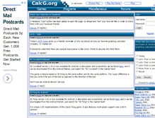 Tablet Screenshot of calcg.org